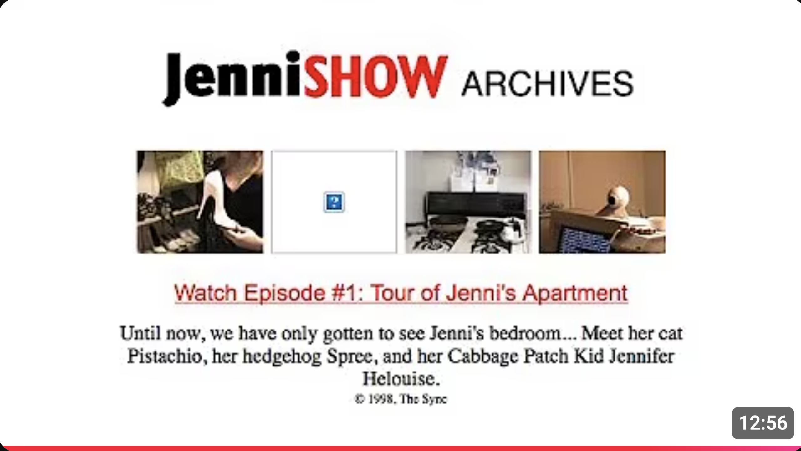 JenniSHOW – Episode 1: Tour of Jenni’s Apartment